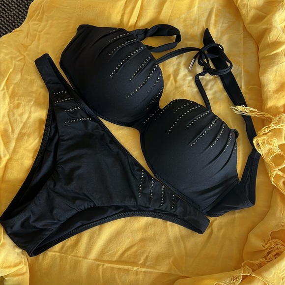 Magistral Bikini Set Swimwear PushUp black - Picture 3 of 17